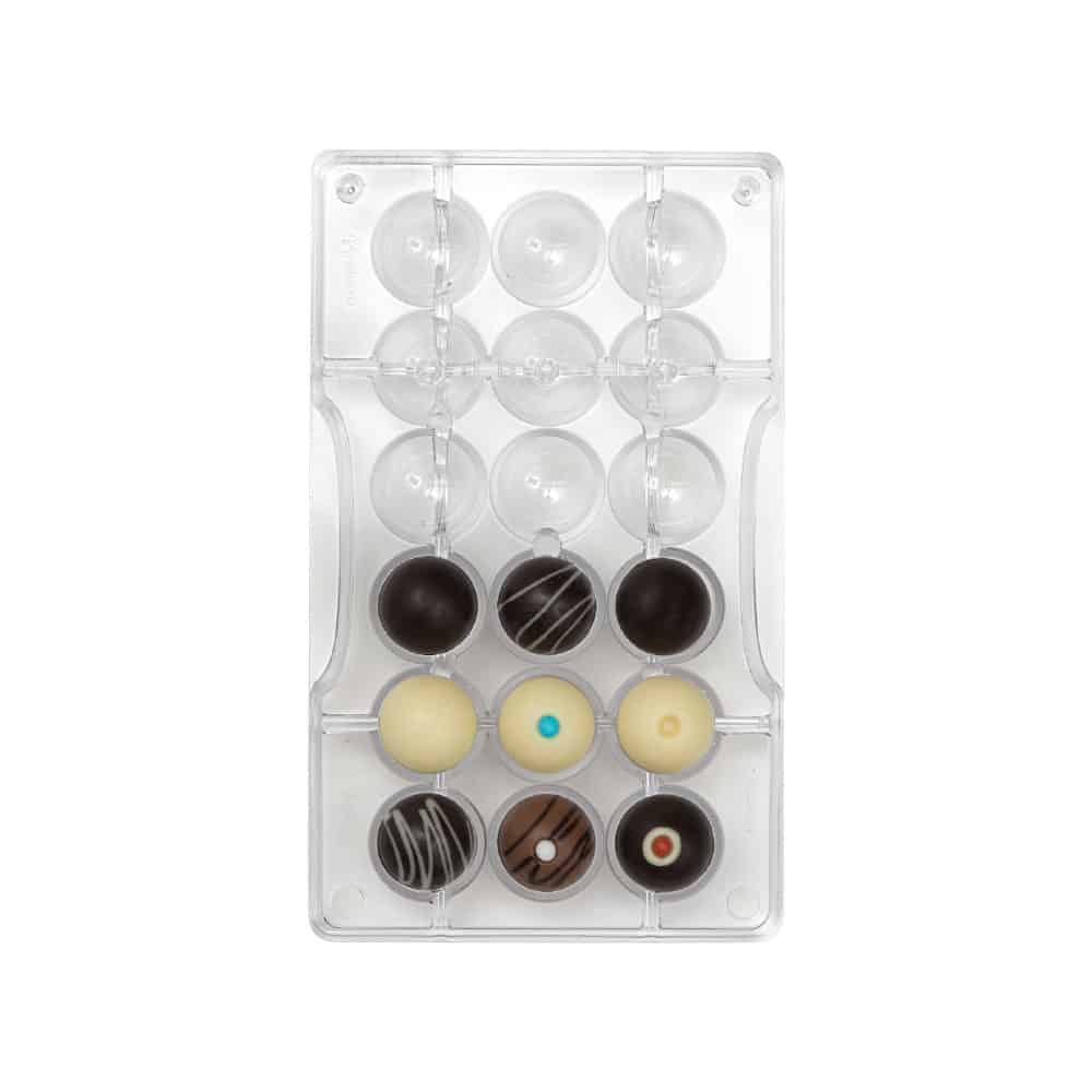 Decora 9260232 Attrezzo Sfera Per Pasta Di Zucchero, 12,2/9mm – Modellazione Professionale, Doppia Estremità, Manico Ergonomico