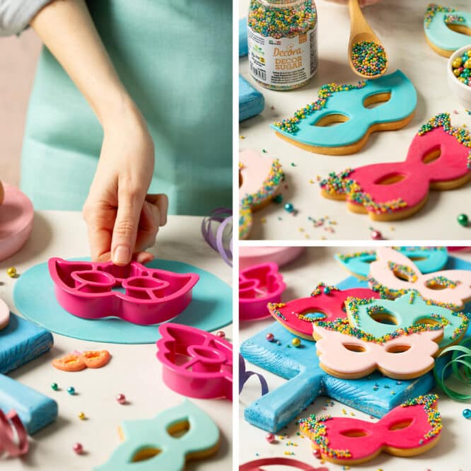 4 Tappetini Da Forno In Silicone Mezza Misura Con Guide Per Biscotti, Antiaderenti, Lavabili In Lavastoviglie