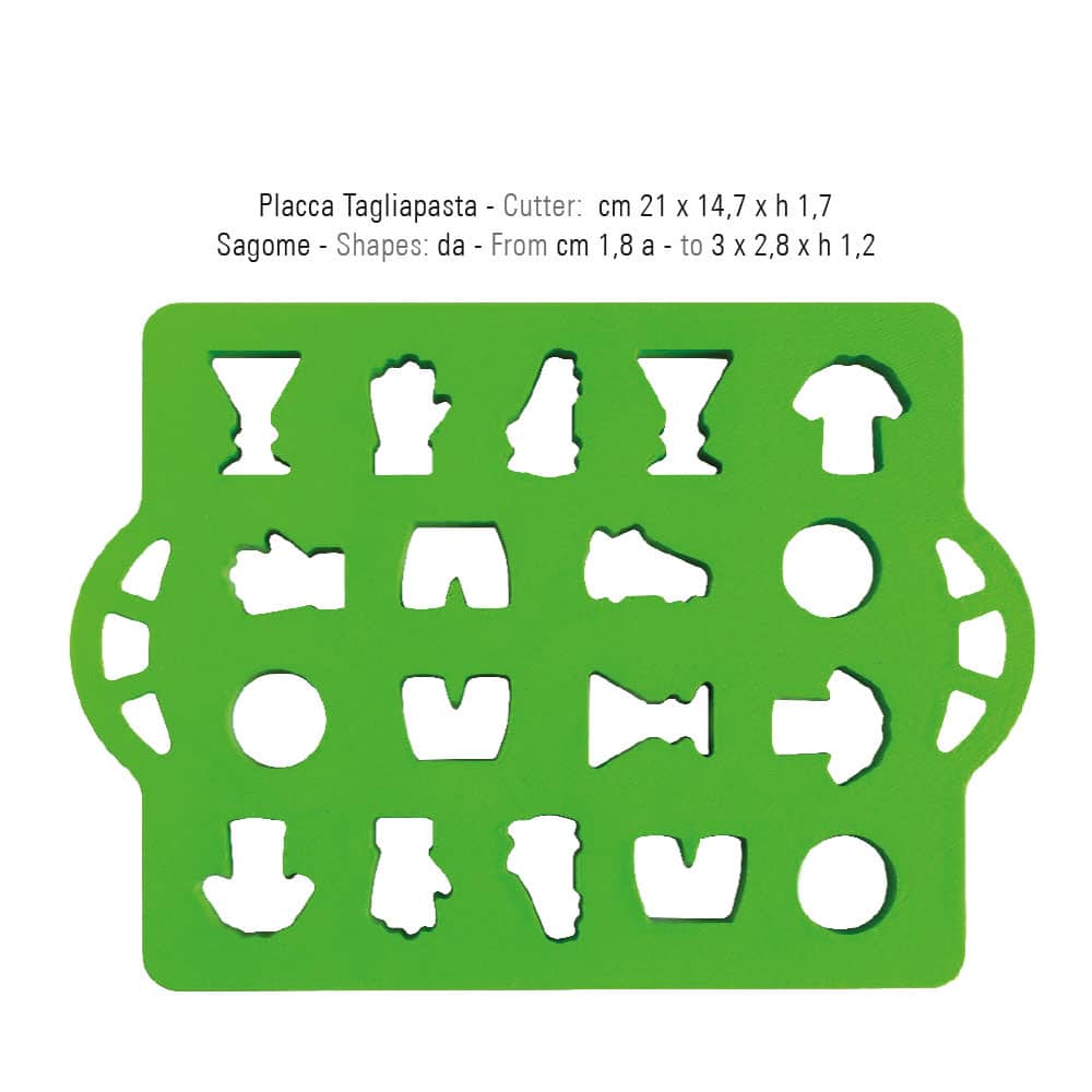 Decora Tagliapasta Coroncina, Acciaio, Argento, 6 x 11 cm