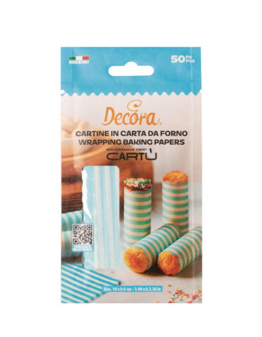 Cartine per Cartucce Stripes Azzurro