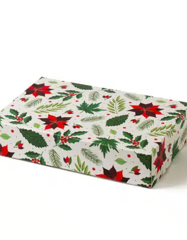 Scatola per dolci natalizia Stella di Natale