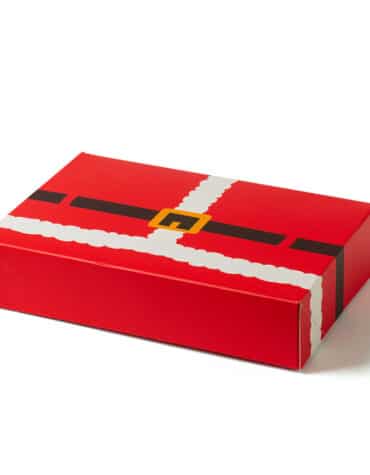Scatola per dolci natalizia Babbo Natale