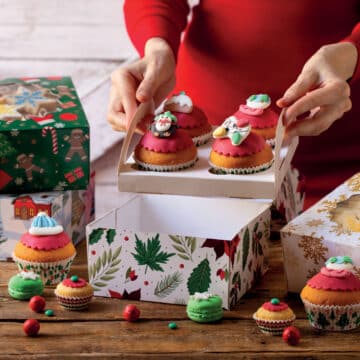 Confezione Da 30 Scatole Porta Cupcake | Contenitori In Cartone Per Dolci E Muffin | Ideali Per Feste, Matrimoni E Pasticceria - copertina