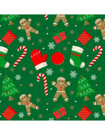 Scatola con inserto per Cupcakes e dolcetti Gingerbread