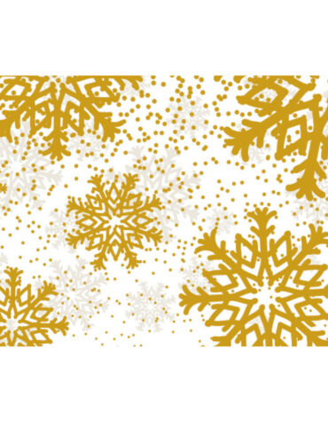 Scatola Happy per dolcetti Stelle di Ghiaccio Oro