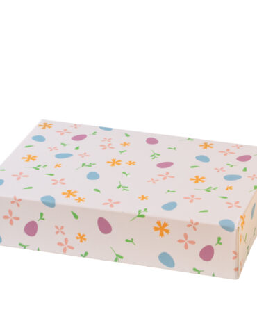 Scatola per dolci pasquale Fiori e Uova