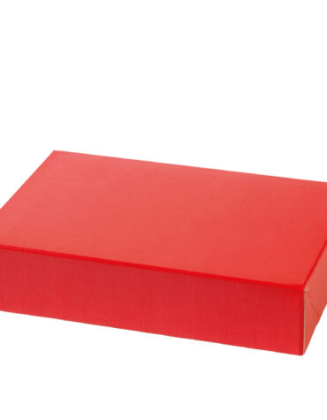 Scatole per dolci telate Rosse