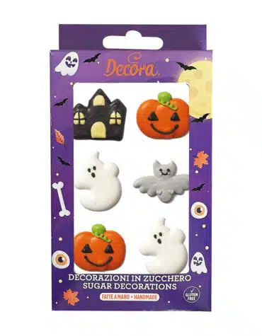 Fantasie di halloween in zucchero