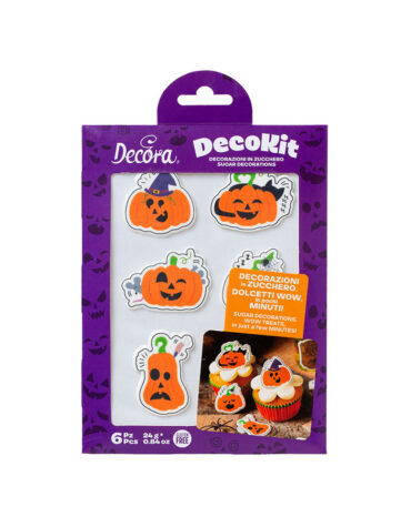 DecoKit 2D in Zucchero Zucche Spiritose