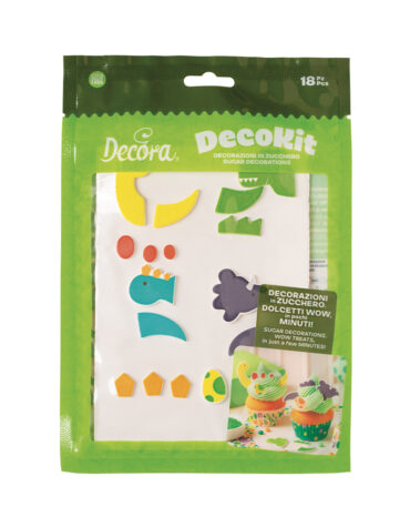 DecoKit 2D in Zucchero Dinosauro