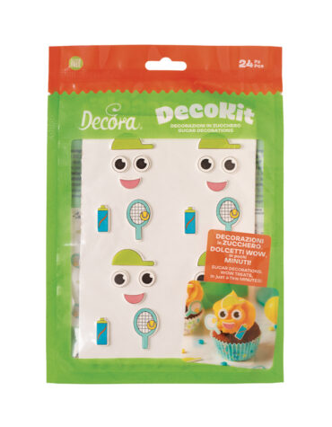 DecoKit 2D in Zucchero Giocatori di Tennis