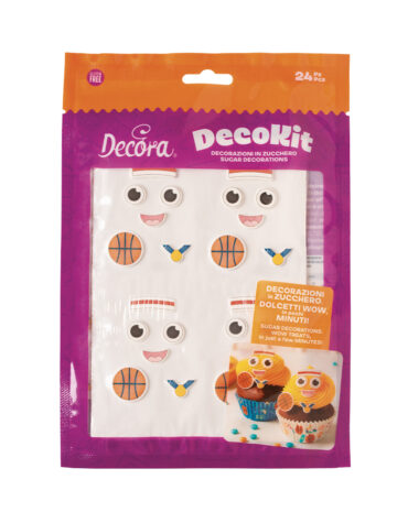 DecoKit 2D in Zucchero Giocatori di Basket
