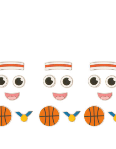 DecoKit 2D in Zucchero Giocatori di Basket