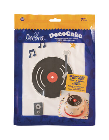 DecoCake 2D in Zucchero Disco