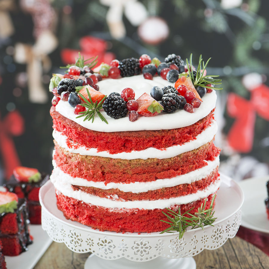 Banquet Hurtig ventil Red velvet cake - Decora