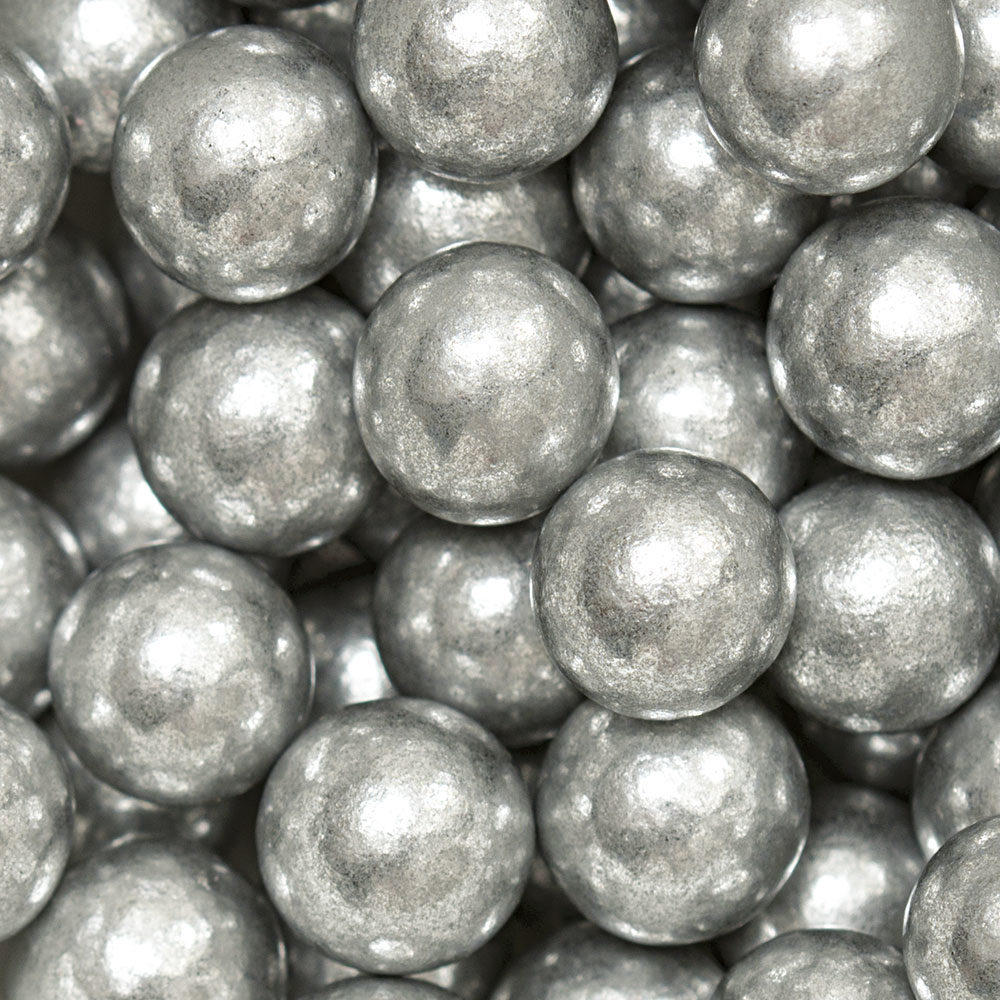 Perles de sucre argentées 300 g - Patisdécor Pro