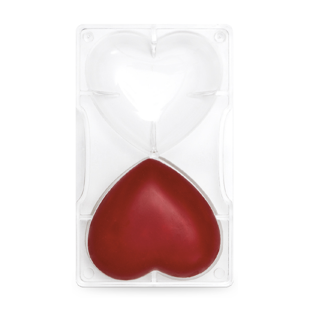 Hearts stampo in silicone per decorazioni a cuore - Pavoni Pavodecor Per  decorazioni éclair soggetto cuore