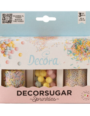 Set Decor Mix Colori Assortiti Perlati