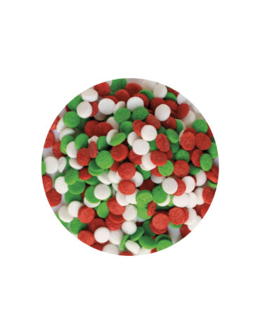 Sprinkles Mix Confetti Rosso Bianco e Verde