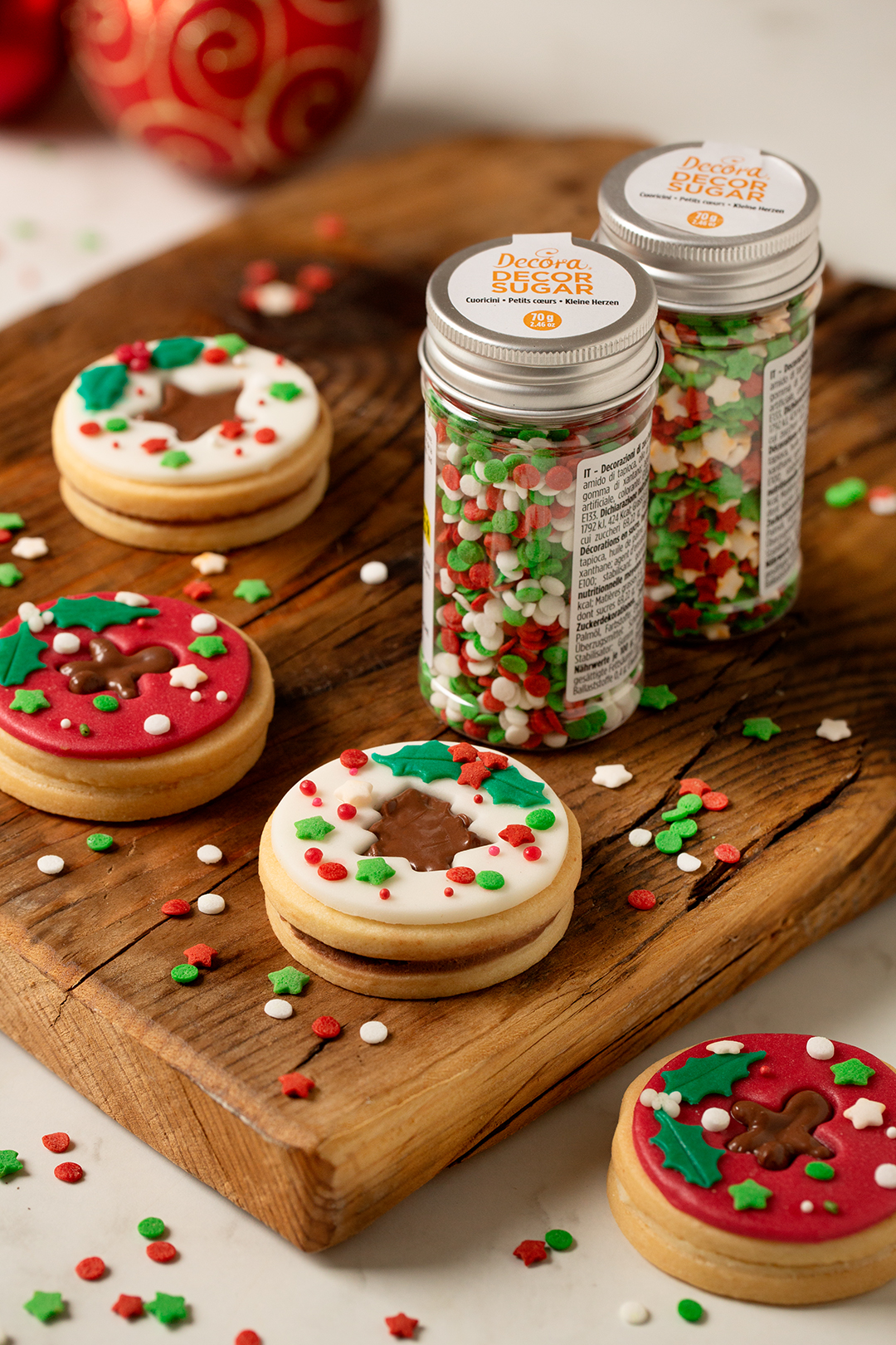 Sprinkles Mix Confetti Rosso Bianco e Verde - immagine 4
