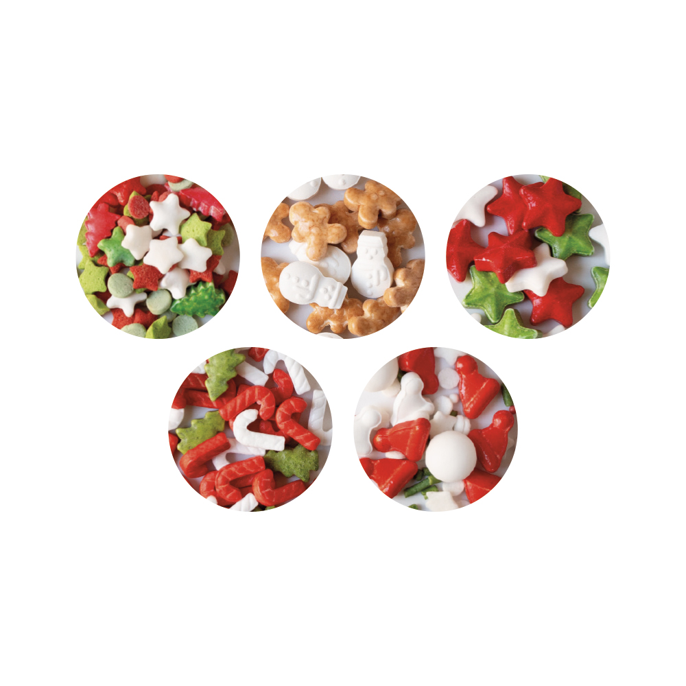 Sprinkles Mix Cuori Oro e Bianco - immagine 25