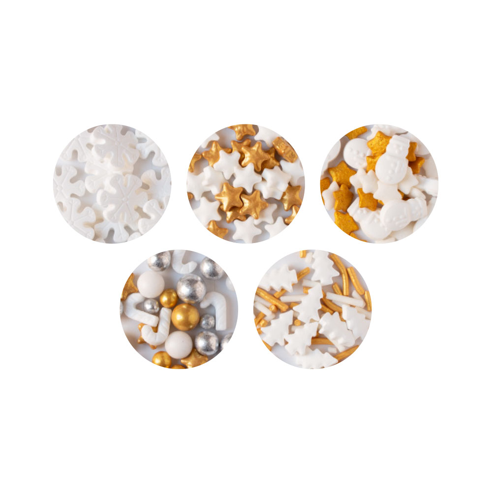 Sprinkles Mix and Decor Christmas Gold - immagine 3