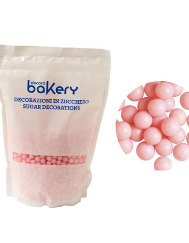 Perle di zucchero Maxi rosa perlato 1 Kg