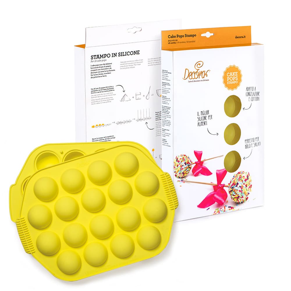 Scatole Per Cake Pop Oro E Argento - 6 Pezzi, Con Supporto A 2 Strati E Finestra, Cartone Robusto, Per Trasporto E Presentazione, 12-18 Pops