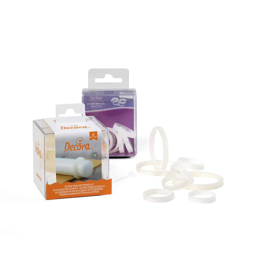 Guide Mattarello Colcolo 2 Pezzi, Guide Per Mattarello, Barra Di Livellamento Distanziatori Per Impasto