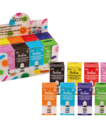 Set Coloranti Idrosolubili per Aerografo Basic