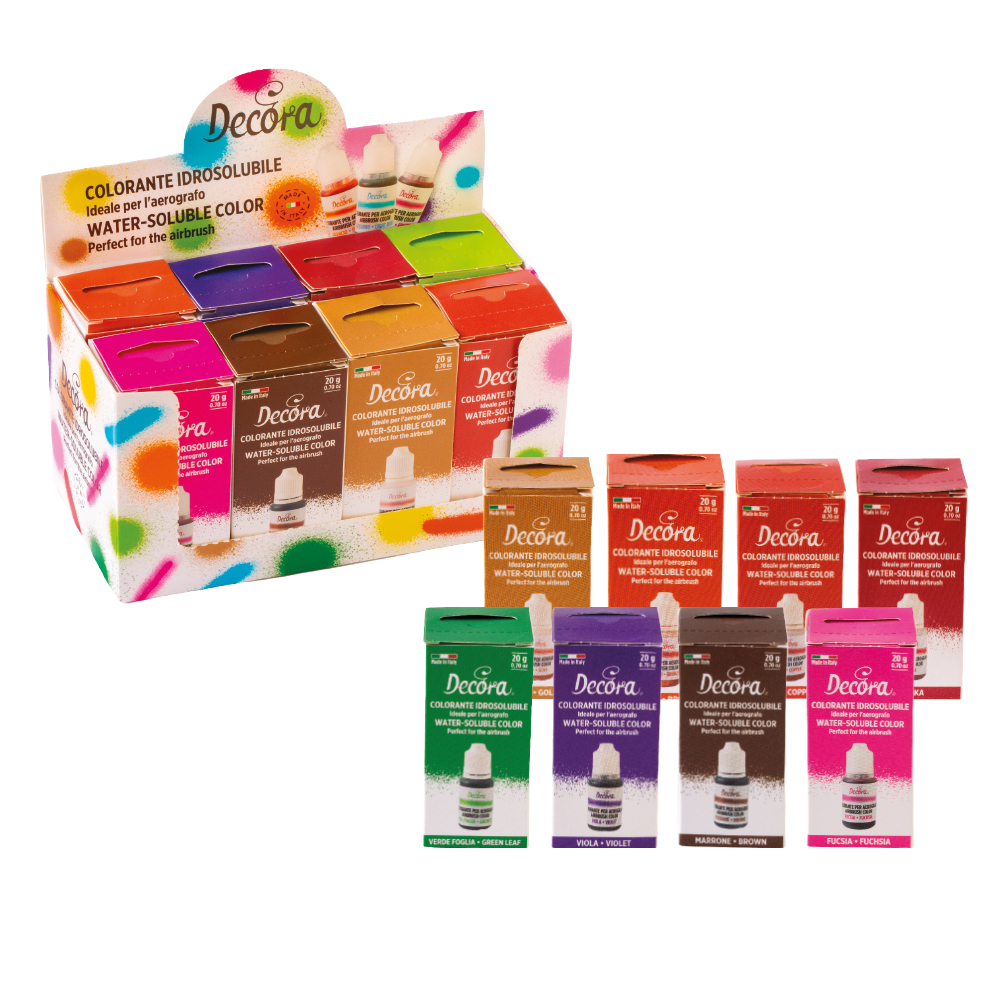 Set Coloranti Idrosolubili per Aerografo Special