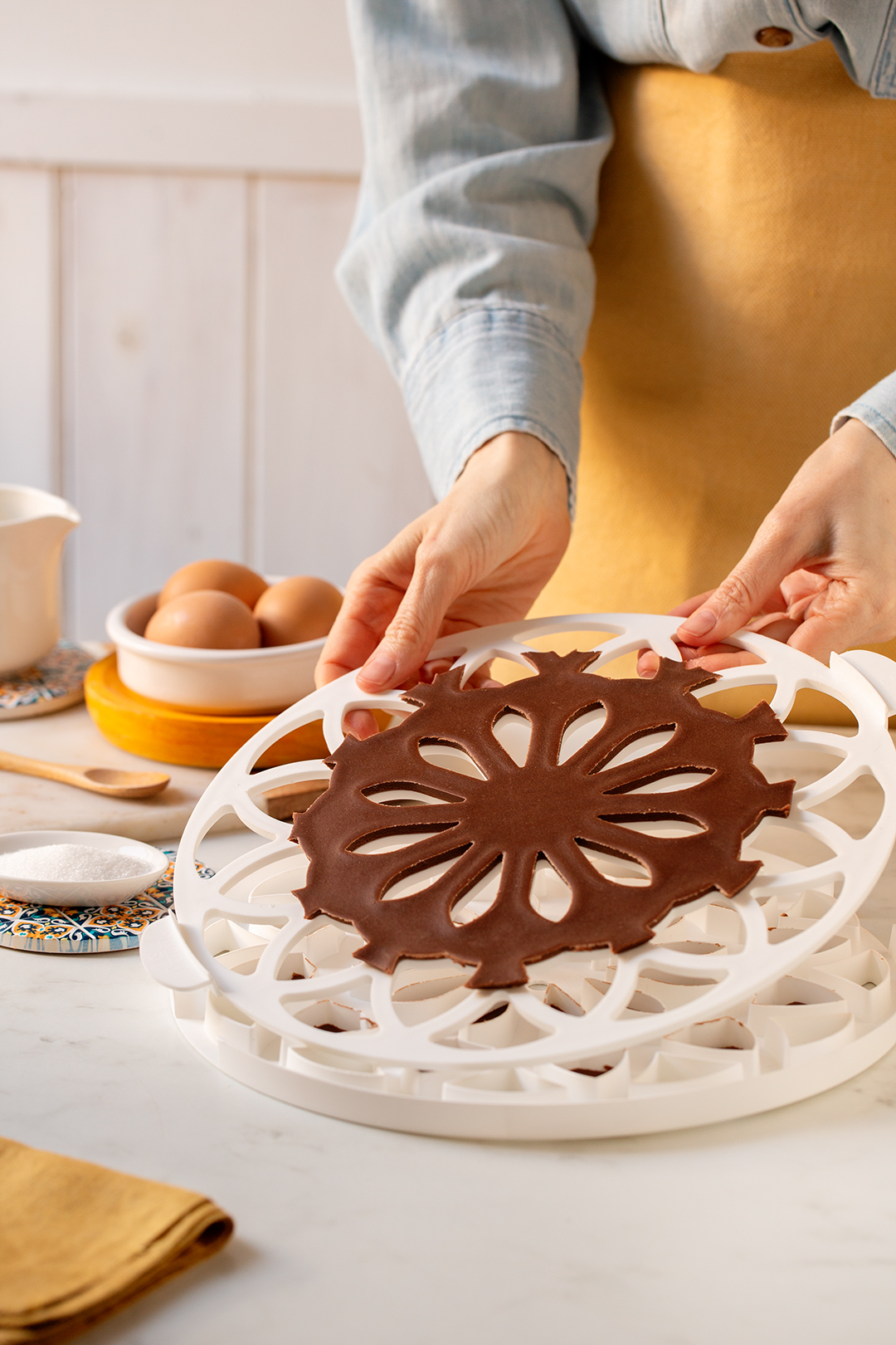 Griglia tagliapasta per crostata Fiore - immagine 7